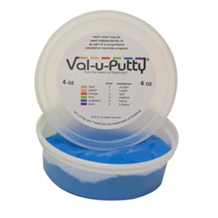 Fabrication Enterprises Fabrication Enterprises 10-3924 Val-U-Putty Exercise Putty; Blueberry - 4 oz 739526